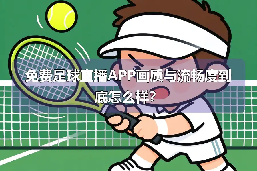免费足球直播APP画质与流畅度到底怎么样？